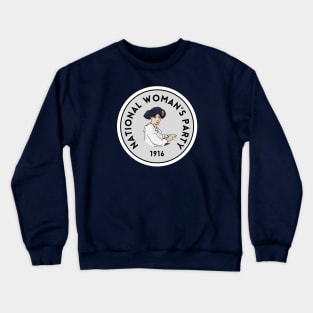 National Woman's Party: Alice Paul - Suffrage Crewneck Sweatshirt